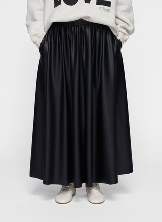 10 days leatherlook pleated skirt