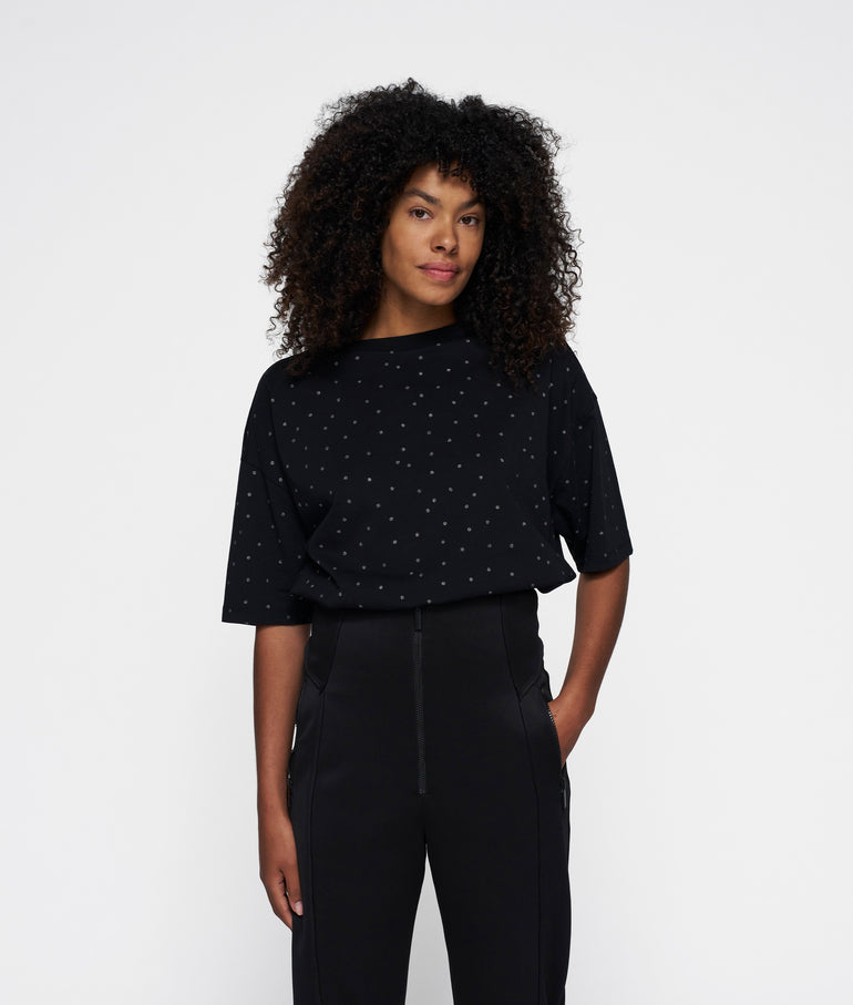 10 days tee dots black