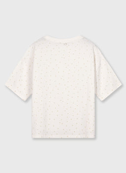 10 days tee dots ecru