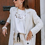 Les Blondinettes Pauline t-shirt psycho beige