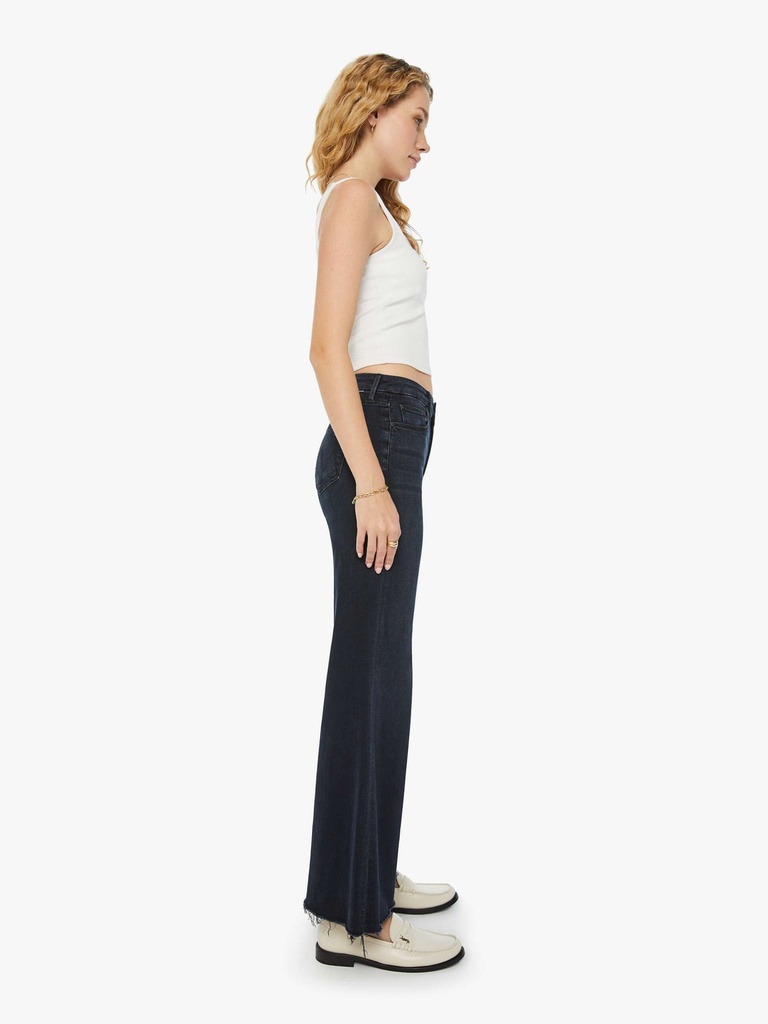 Mother denim The roller fray black