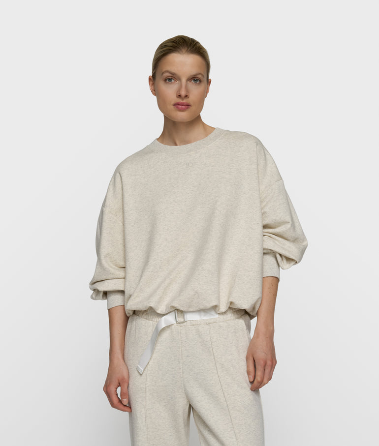 10 Dayssweater White melee (XXS)