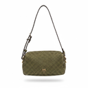 Pinko Bauletto full strass green