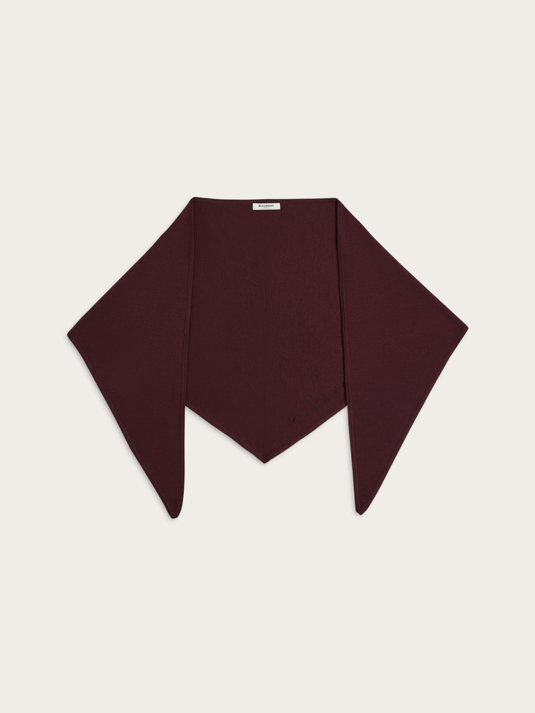[BM09891263 /4580] Beaumont Eryn scarf dark berry