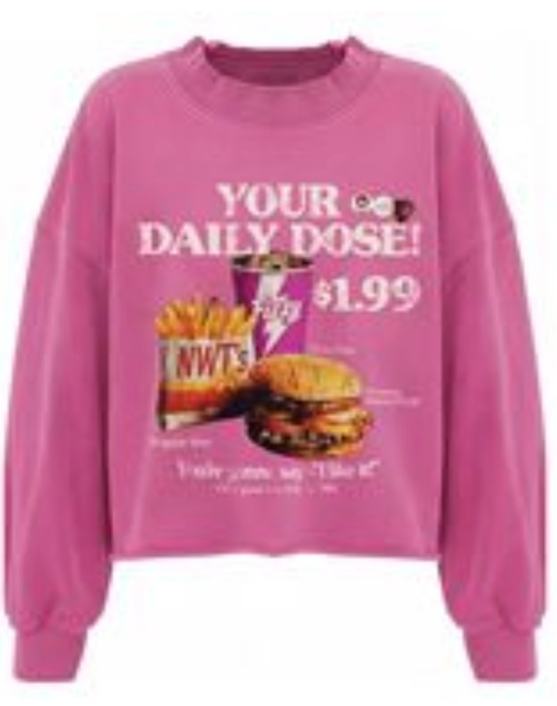 Newtone sweat porter menu fuschia
