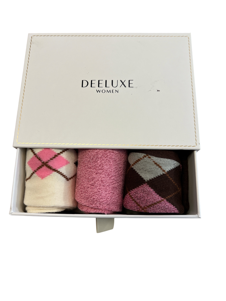 Deeluxe Diamond pink soks