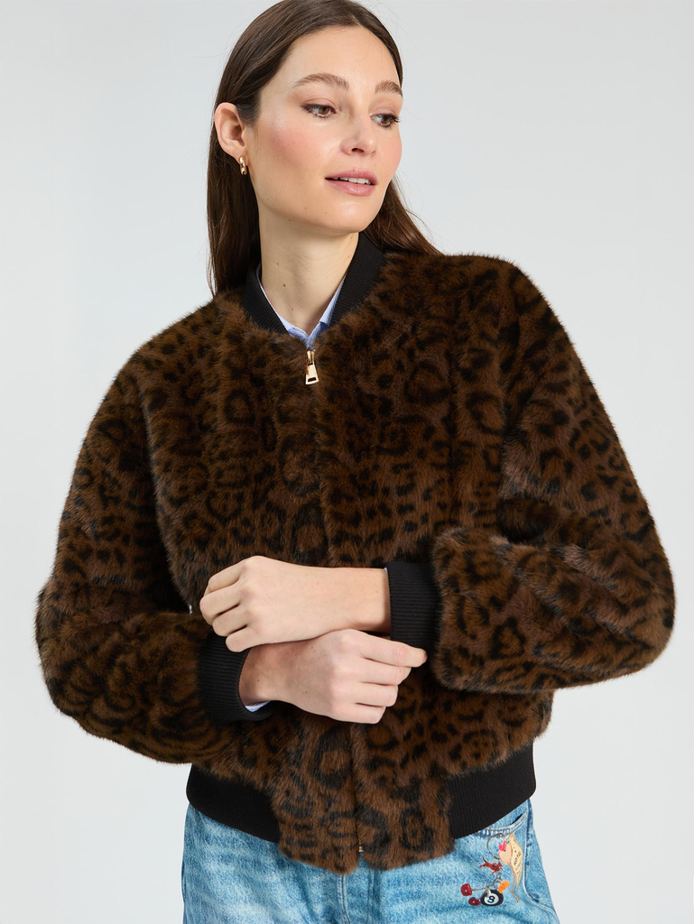 Vilagallo chaqueta leopardo