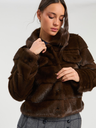 Vilagallo chaqueta fur vaquera