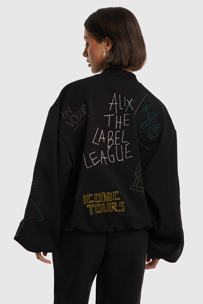 Alix The Label Artwork bomber
