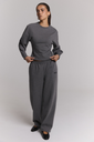 Alix The Label barrel pants grey