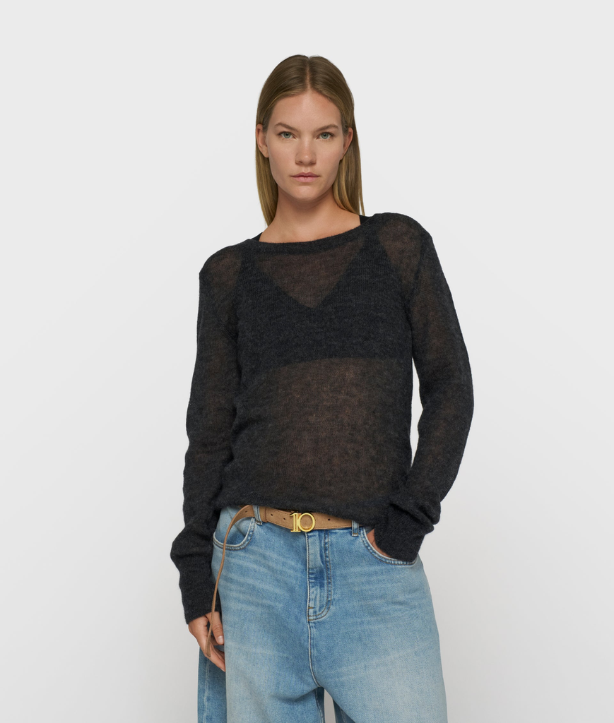 10 Days slim thin knit