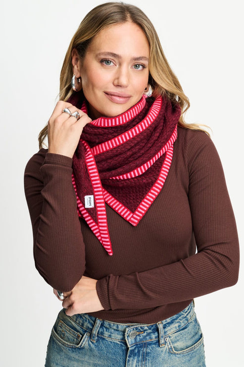Pom Amsterdam Hero burgundy red