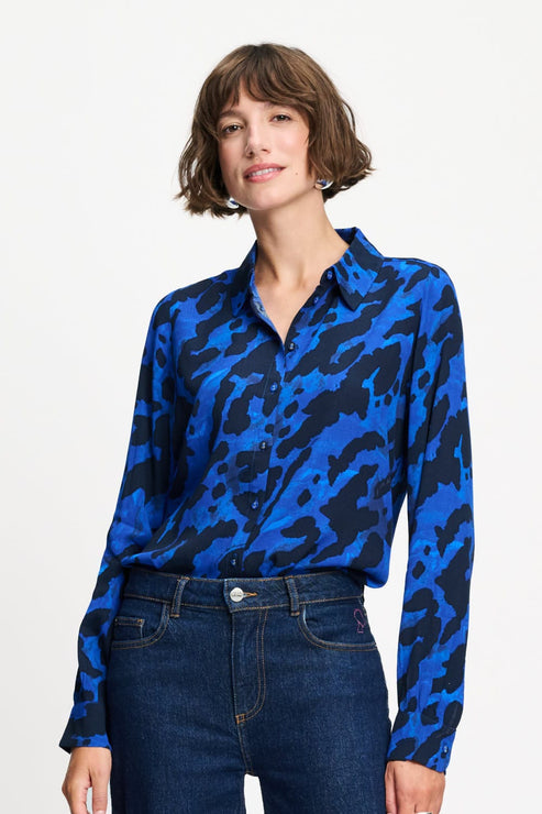 Pom Amsterdam Mila animal blue