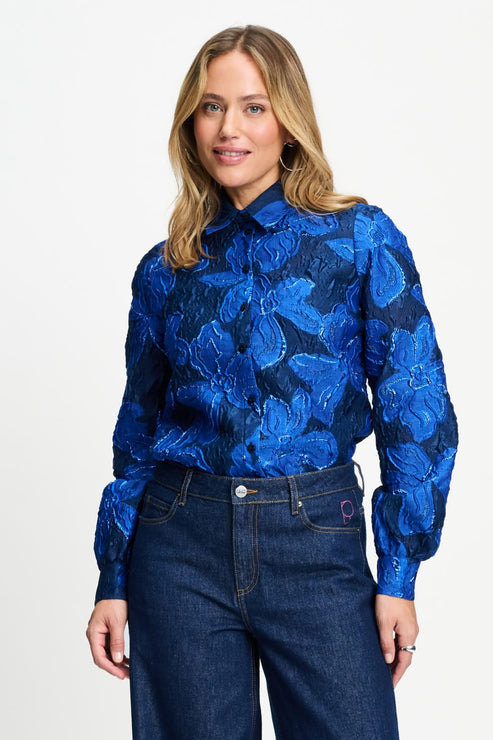 Pom Amsterdam Jade cobalt blue