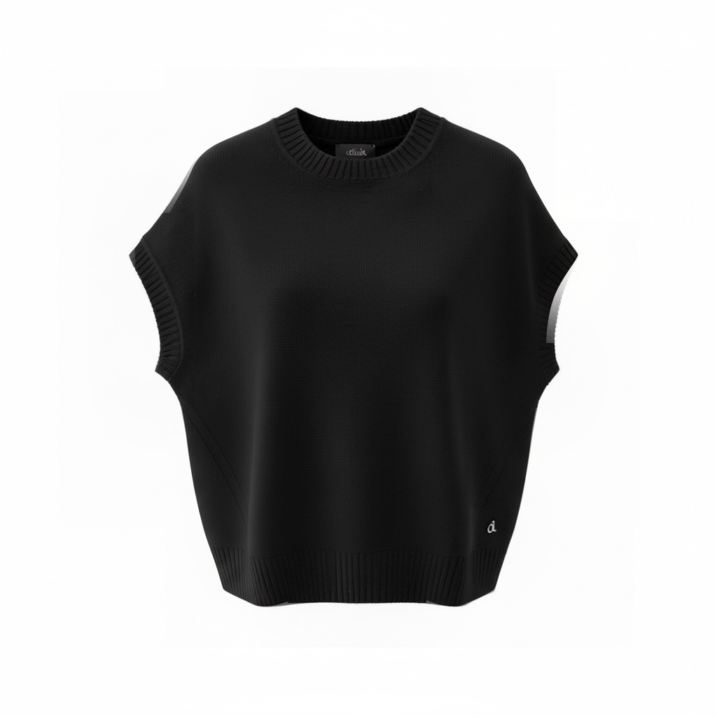 Dixie tricot noir manches amovibles