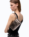 Pinko Bauletto chain laminated