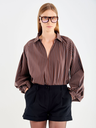 Vicolo camicia cioccolato