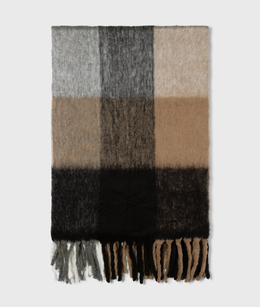 [60-200-6204] 10 Days plaid soft vanilla