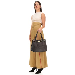 Campomaggi shopping media black 