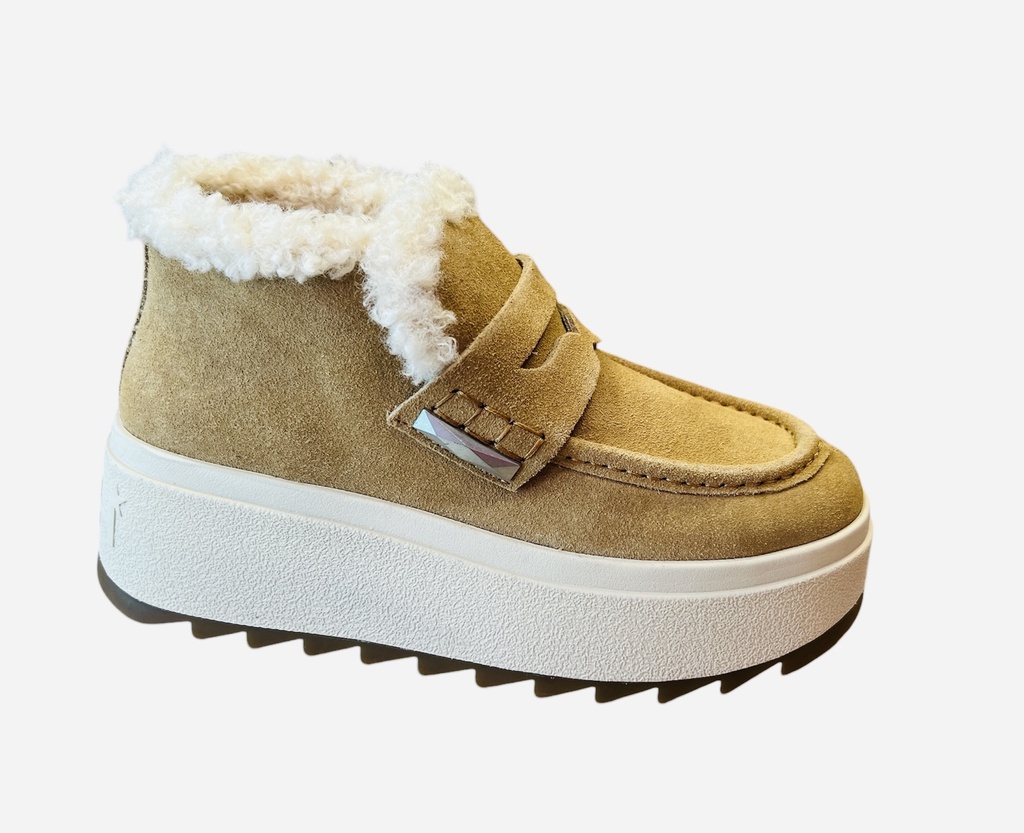 ASH bottines Magic camel