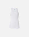 Pinko calcolatore top bianco