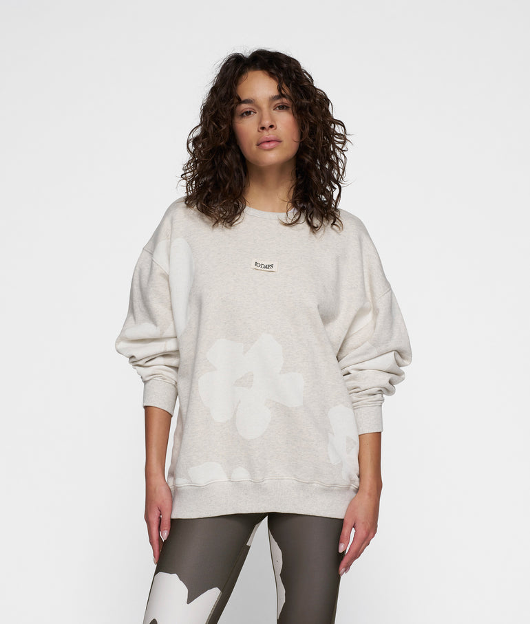 10 days sweater flower