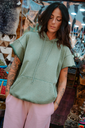 RbyMi Hoodie Line up green