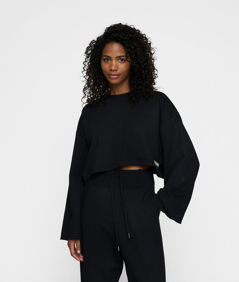 10 days kimono sweater black 