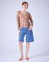 Absolut cashmere Francisca Leopard brown