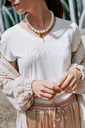 Les Blondinettes Nina t-shirt white