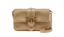 Pinko love one mini slouchy gold