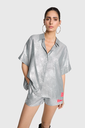 Alix The Label blouse silver 