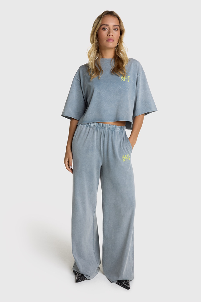 Alix The Label Wide leg pant mid grey