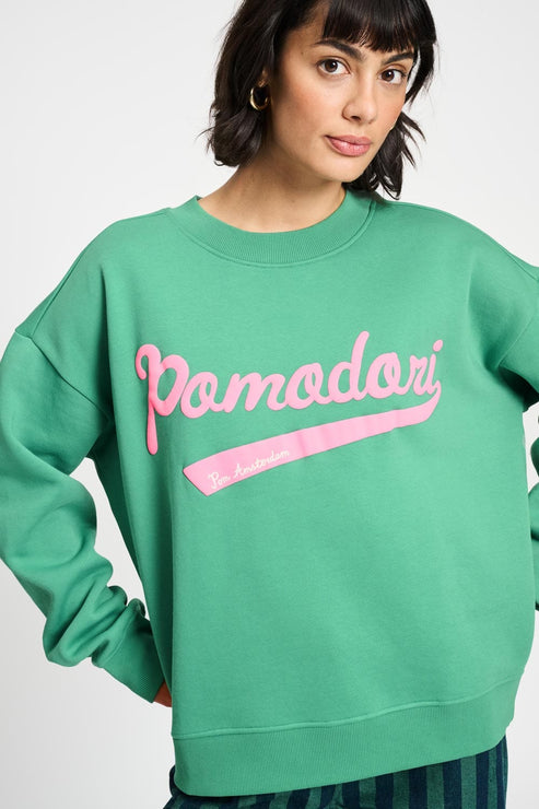 Pom Amsterdam sweater pomodori pine