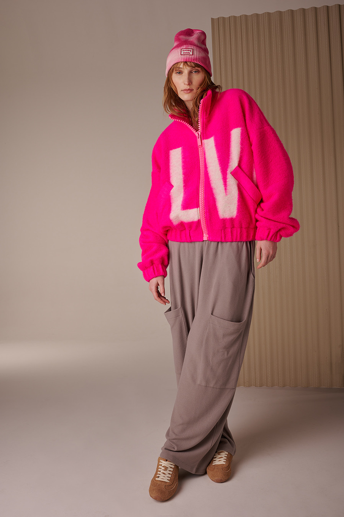 LIv Bergen Rome néon pink