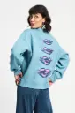 Pom Amsterdam sweater dawn blue