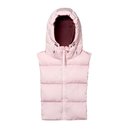 Fudoon capuche réversible rose/ bordeaux