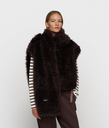 10 Days ferry scarf deep wine