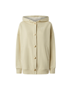 Pinko Macina cardigan felpa sand