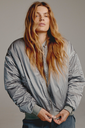 Penn & Ink bomber silver