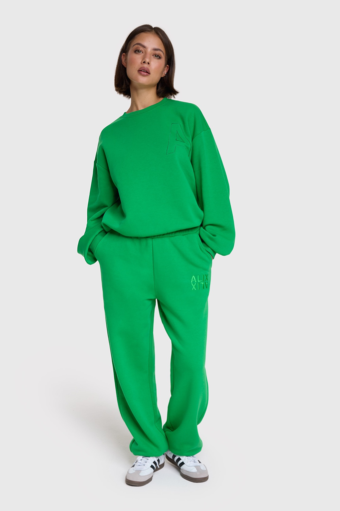 Alix jogging pants bright green (XS)