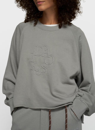 10 Days LA sweater light graphite (XXS)