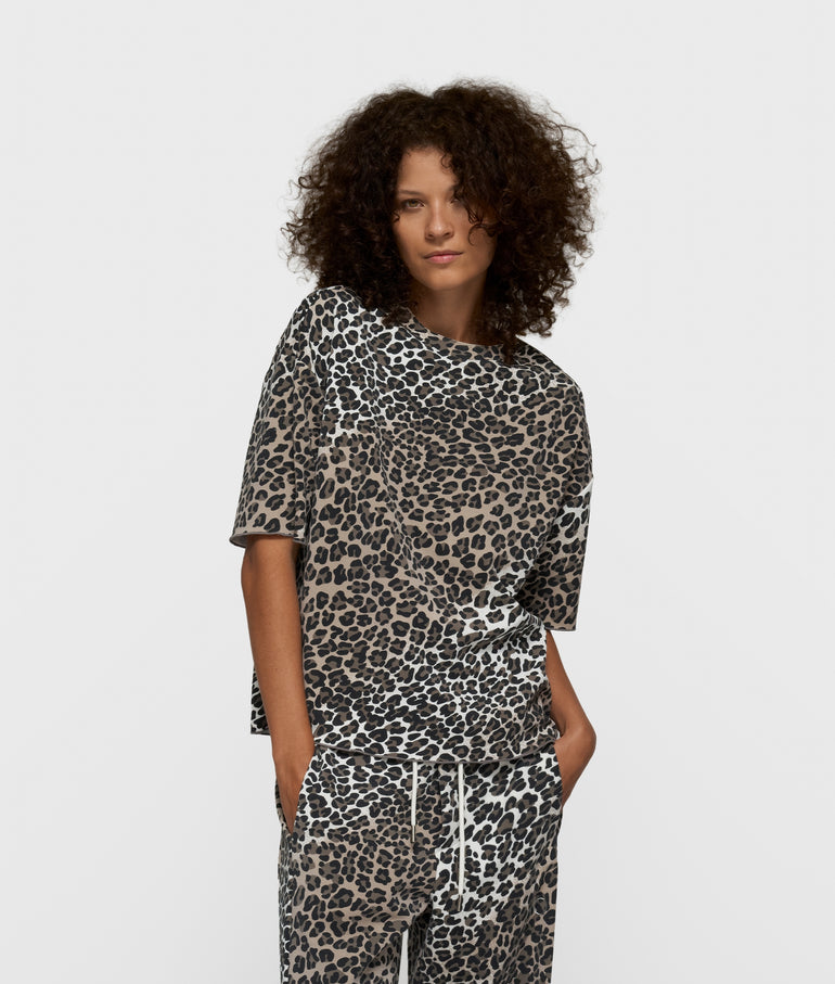 10 Days scuba tee leopard (XXS)