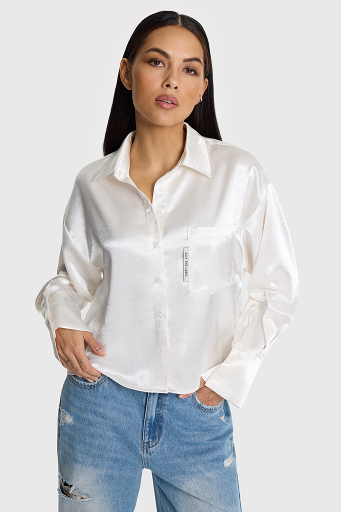 Alix The Label chemisier satin