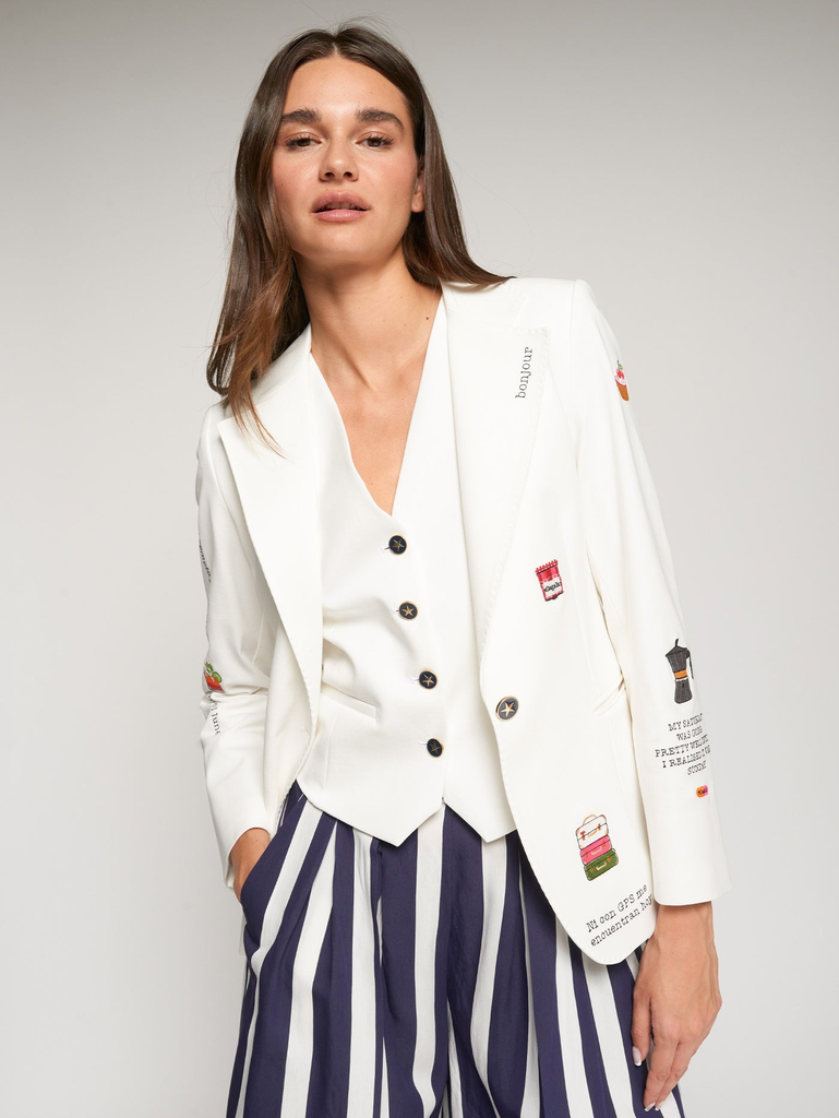 Vilagallo Helen blazer white (38)