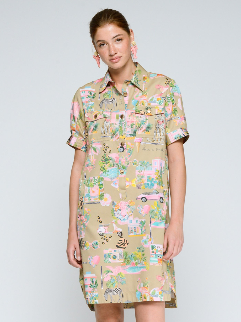 Vilagallo robe California beige