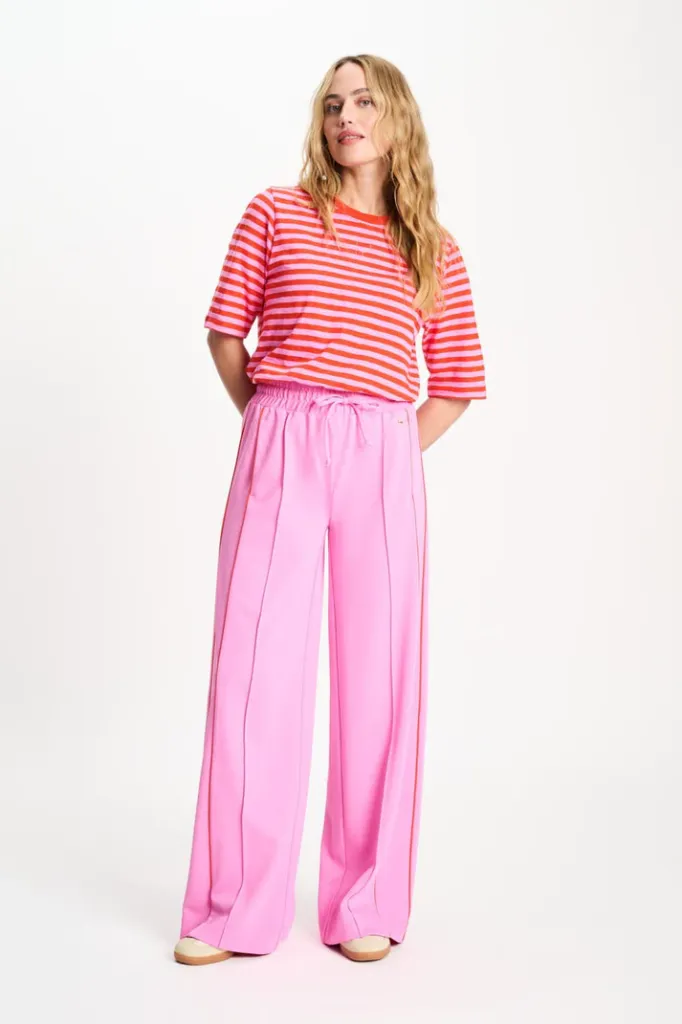Pom Amsterdam trackpants cheering pink