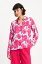 Pom Amsterdam Mila blouse Flora blue