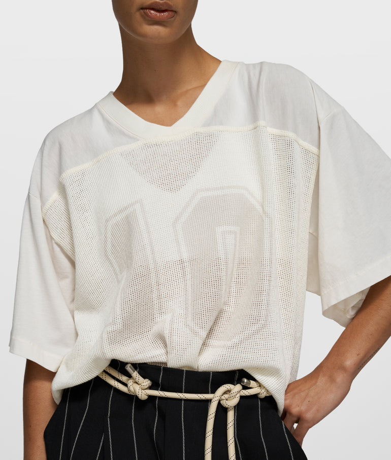 10 Days mesh baseball tee (XXS)