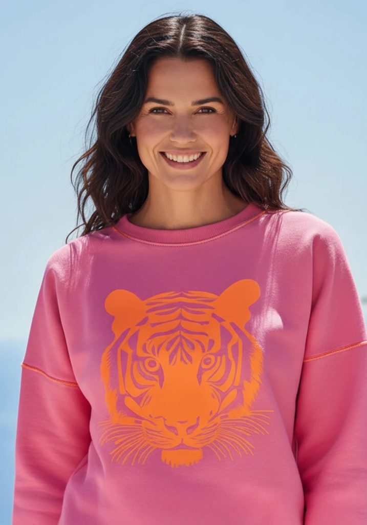 Miss Goodlife sweat tiger (XS)